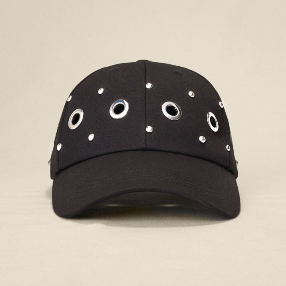 Maje Studded baseball cap